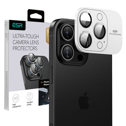 ESR Armorite bakre kameraskydd för Apple iPhone 18 Pro / 18 Pro Max, härdat glas, transparent