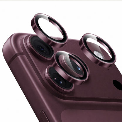 Skyddande bakre kameraskydd ESR Armorite för Apple iPhone 18 Pro / 18 Pro max, härdat glas, mörk vinröd