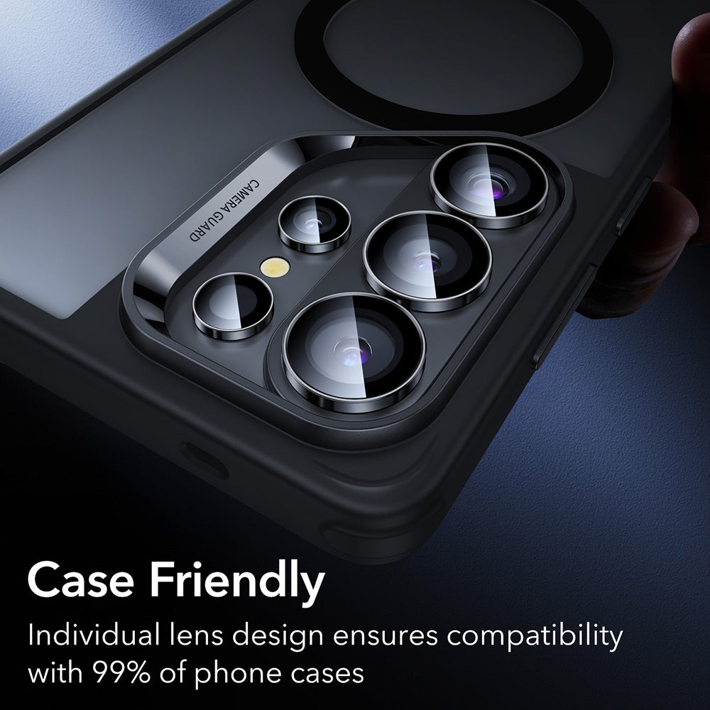 ESR Armorite Rear Camera Protection Film for Samsung Galaxy S26 Ultra, Tempered Glass, Black