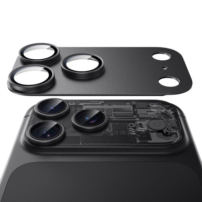 Bakre kameraskydd ESR Armorite Pro för Apple iPhone 18 Pro Max, Härdat glas, Svart
