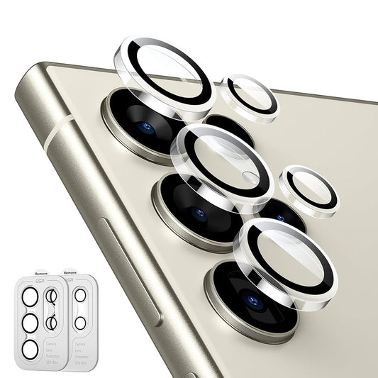 ESR bakkameraskyddsfilm för Samsung Galaxy S24 Ultra S928, härdat glas, set om 2 stycken, transparent