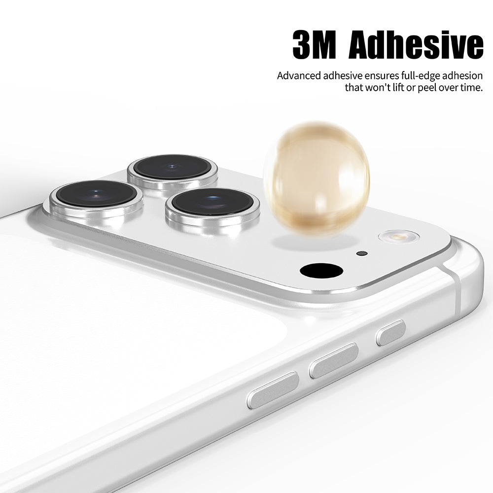 Skyddsfilm för bakre kamera Lito Crown Halo AR + AF för Apple iPhone 18 Pro Max, härdat glas, vinröd