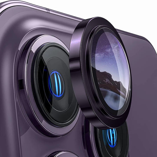 Skyddande film för bakre kamera Lito S+ för Apple iPhone 14 Pro, härdat glas, lila