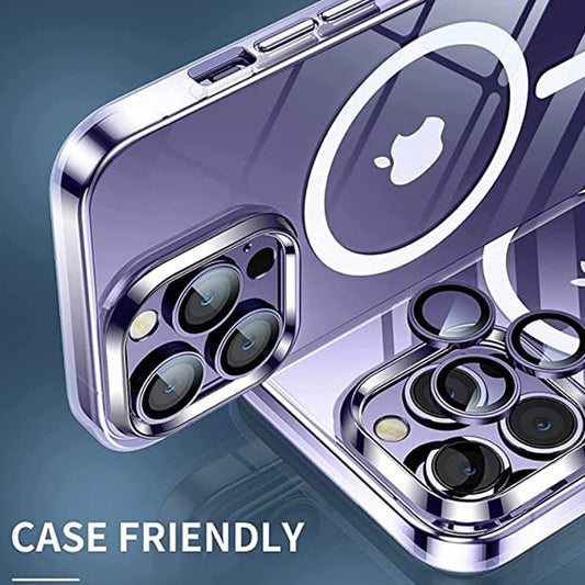 Skyddande film för bakre kamera Lito S+ för Apple iPhone 14 Pro, härdat glas, lila