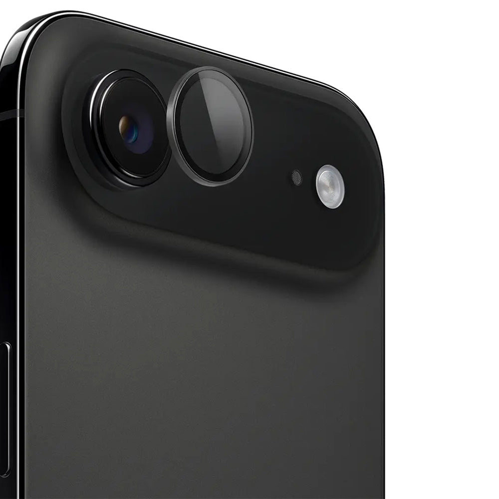 Skyddsfilm för bakre kameran Lito S+ för Apple iPhone 17 Air, Härdat glas, Svart