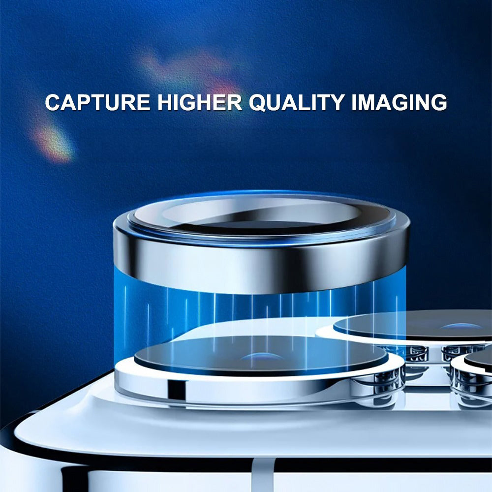 Skyddande bakre kameraskydd Lito S+ för Apple iPhone 18 Pro / 18 Pro Max, härdat glas, blå