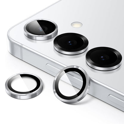 Lito S+ Rear Camera Protection Film for Samsung Galaxy S26 Plus S947 / S26, Tempered Glass, Silver