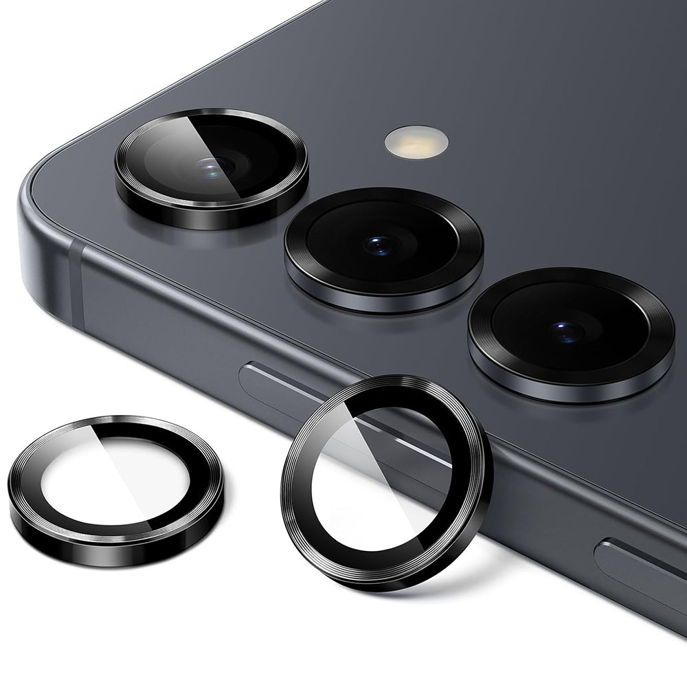 Lito S+ Back Camera Protection Film for Samsung Galaxy S26 Plus S947 / S26, Tempered Glass, Black