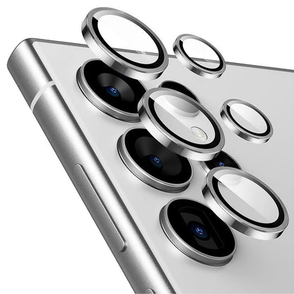 Lito S+ Rear Camera Protection Film for Samsung Galaxy S26 Ultra S948, Tempered Glass, Silver