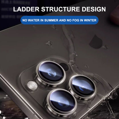 Skyddsfilm för bakre kamera Lito Titanium AR för Apple iPhone 18 Pro / 18 Pro Max, härdat glas, blå