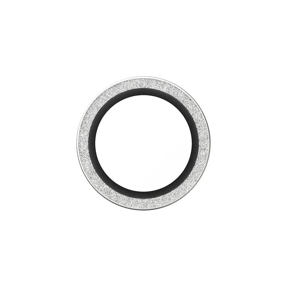 Skyddsfilm för bakre kameran PanzerGlass Hoops Glitter för Apple iPhone 17 Air, Härdat glas, Silver