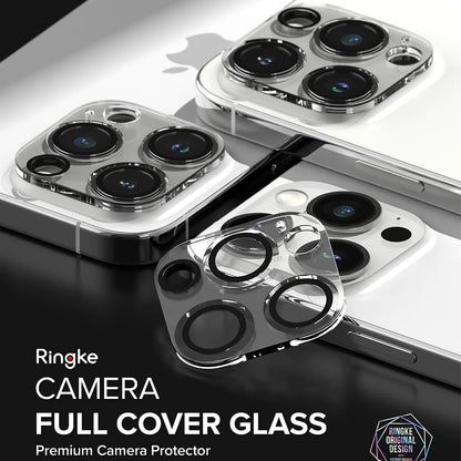 Ringke bakkameraskyddsfilm för Apple iPhone 15 Pro, härdat glas, set med 2 stycken, transparent