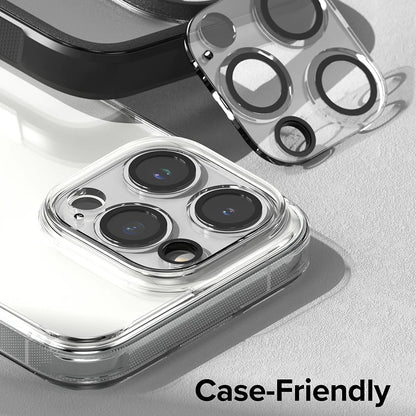 Ringke bakkameraskyddsfilm för Apple iPhone 15 Pro, härdat glas, set med 2 stycken, transparent