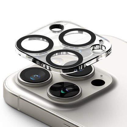 Skyddsfilm för bakre kameran Ringke för Apple iPhone 16 Pro Max / 16 Pro, Härdat glas, Set med 2 stycken, Transparent