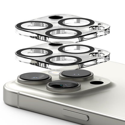 Skyddsfilm för bakre kameran Ringke för Apple iPhone 16 Pro Max / 16 Pro, Härdat glas, Set med 2 stycken, Transparent