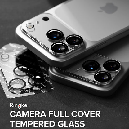 Ringke bakkameraskyddsfilm för Apple iPhone 18 Pro, härdat glas, set med 2 stycken, transparent