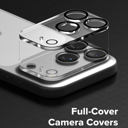 Ringke bakkameraskyddsfilm för Apple iPhone 18 Pro, härdat glas, set med 2 stycken, transparent