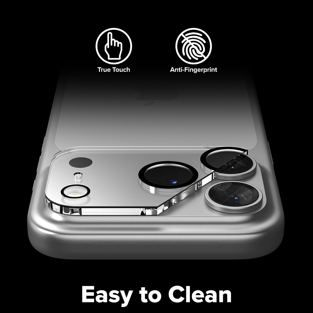 Ringke bakkameraskyddsfilm för Apple iPhone 18 Pro, härdat glas, set med 2 stycken, transparent