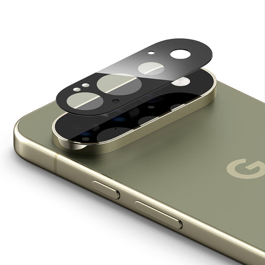Ringke bakkameraskyddsfilm för Google Pixel 11 Pro, härdat glas, set med 2 stycken, svart