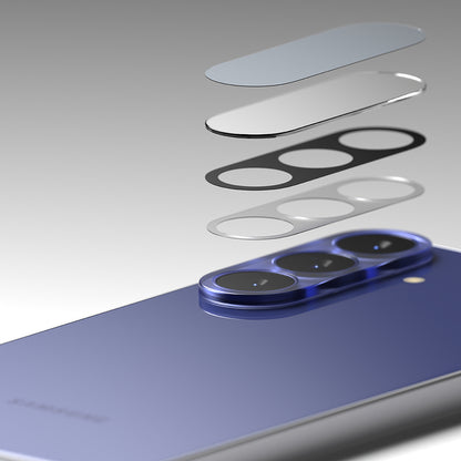 Ringke bakkameraskyddsfilm för Samsung Galaxy S26 FE S741, härdat glas, set med 2 stycken, svart