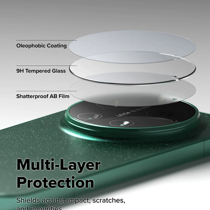 Skyddsfilm för bakre kamera Ringke för Xiaomi 17 Ultra, härdat glas, set om 2 stycken, transparent