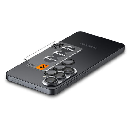Skyddsfilm för bakre kamera Spigen GlastR EZ FIT Optik Pro HD för Samsung Galaxy S26 Plus S947, Härdat Glas, Set med 2 stycken, Svart