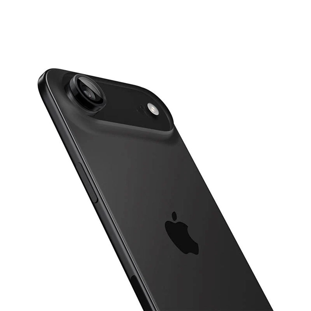 Skyddsfilm för bakre kameran Spigen GlastR EZ FIT Optik Pro för Apple iPhone 17 Air, Härdat glas, Set med 2 stycken, Svart