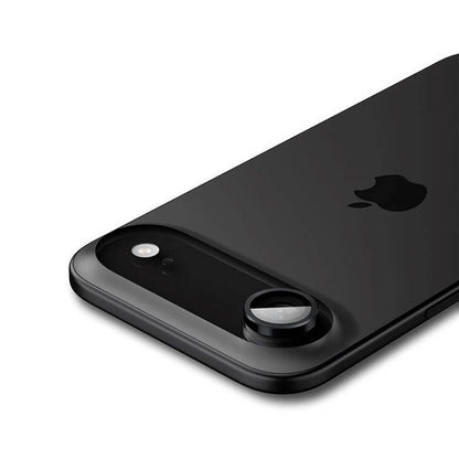 Skyddsfilm för bakre kameran Spigen GlastR EZ FIT Optik Pro för Apple iPhone 17 Air, Härdat glas, Set med 2 stycken, Svart