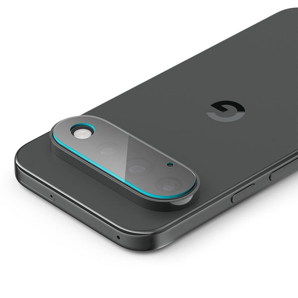 Skyddsfodral för bakre kamera Spigen GlastR EZ FIT Optik Pro för Google Pixel 11 Pro, härdat glas, set med 2 stycken, svart AGL11484