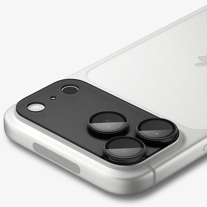 Skyddsfilm för bakre kamera Spigen GlastR EZ FIT Optik Pro XL för Apple iPhone 18 Pro Max, härdat glas, mörkgrå AGL12039