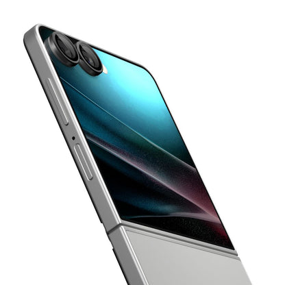 Skyddsfilm för bakre kameran Spigen GlastR EZ FIT Optik Pro HD för Samsung Galaxy Z Flip7 F766, Härdat glas, Set med 2 stycken, Svart AGL09587
