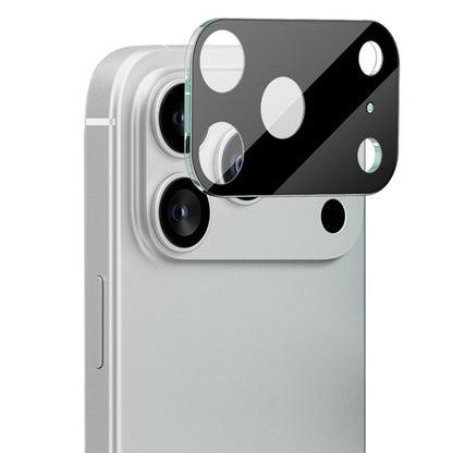 Skyddsfilm för bakre kamera Techsuit för Apple iPhone 17 Pro Max, Härdat glas, Svart