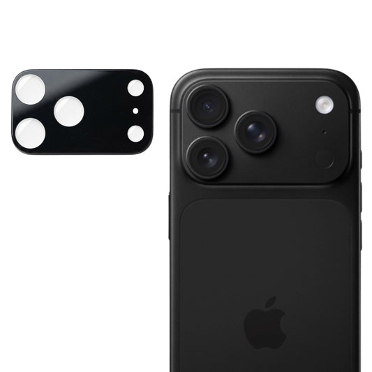 Skyddande film för bakre kamera Techsuit för Apple iPhone 18 Pro Max, härdat glas, svart
