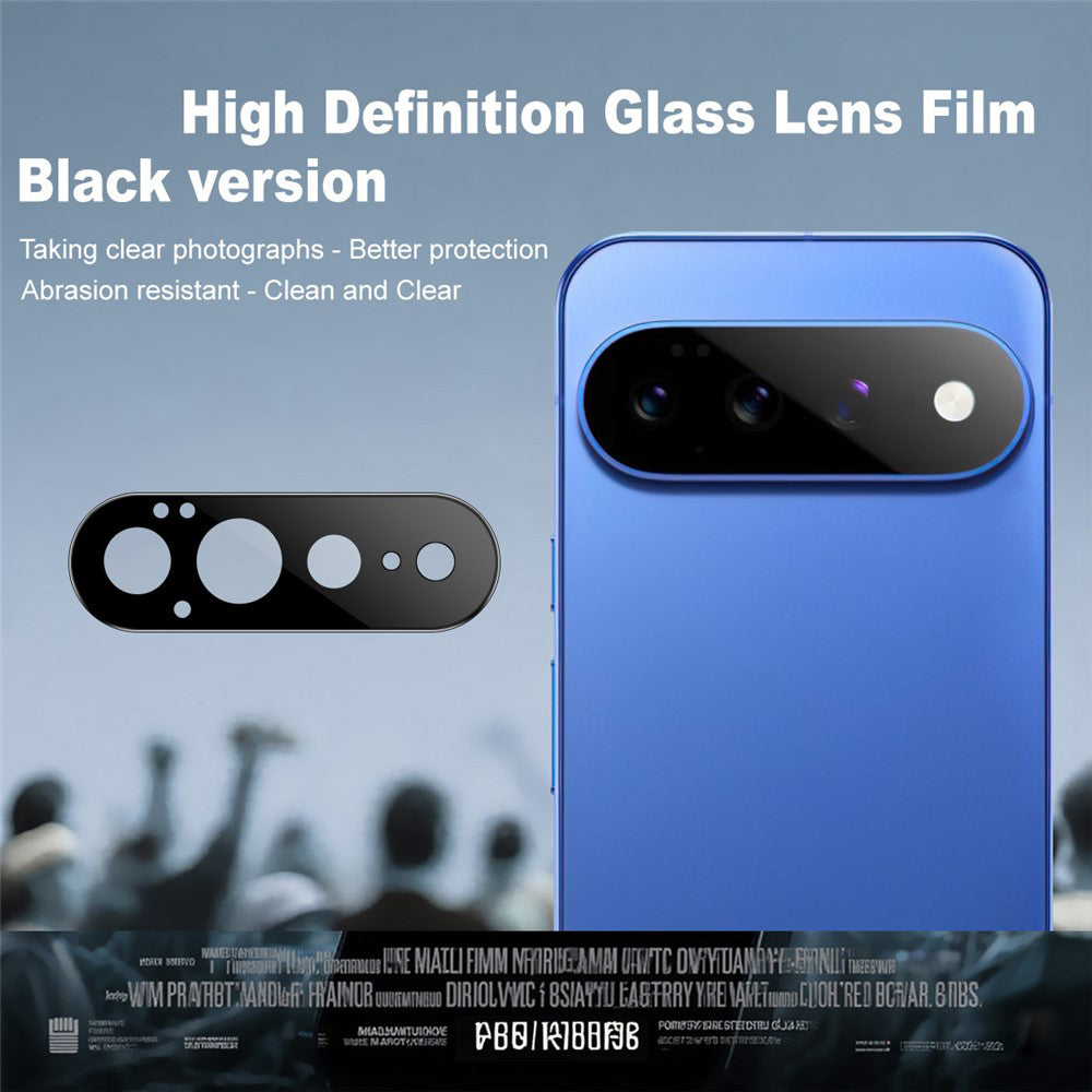 Skyddsfilm för bakre kamera Techsuit för Google Pixel 11 Pro XL, härdat glas, svart