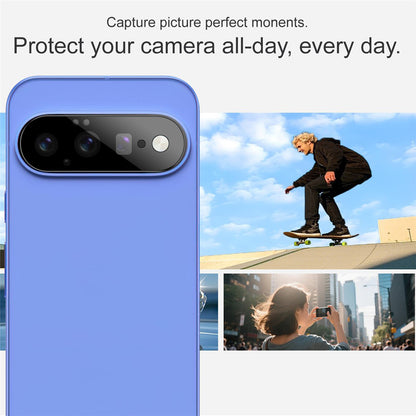 Skyddsfilm för bakre kamera Techsuit för Google Pixel 11, härdat glas, svart
