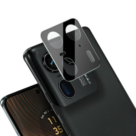 Skyddsfodral för bakre kamera Techsuit för Motorola Edge 50 Ultra, härdat glas, svart