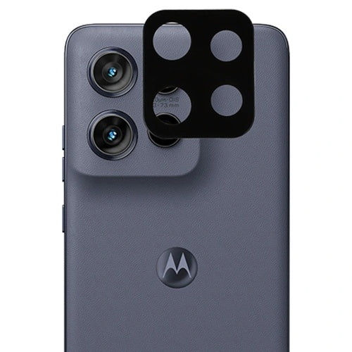 Skyddsplast för bakre kamera Techsuit för Motorola Moto G86, härdat glas, svart