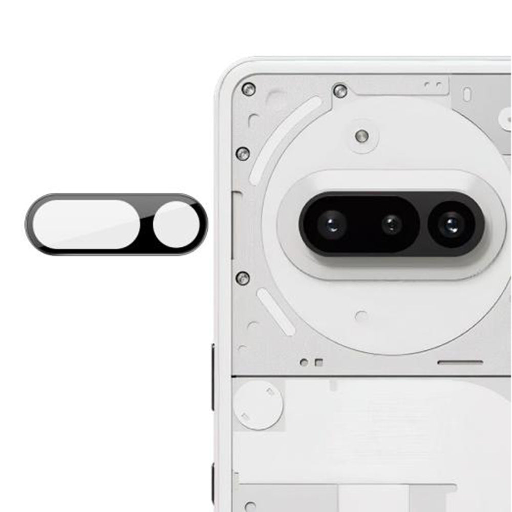 Skyddsfilm för bakre kamera Techsuit för Nothing Phone (3a), härdat glas, svart