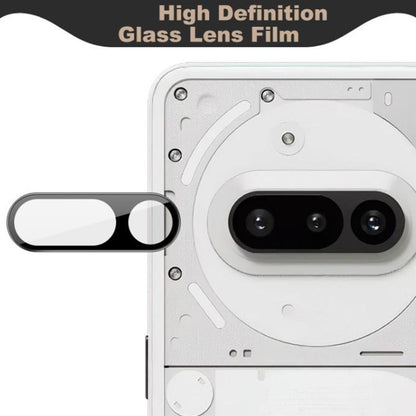 Skyddsfilm för bakre kamera Techsuit för Nothing Phone (3a), härdat glas, svart