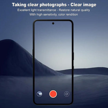 Skyddsfilm för bakre kamera Techsuit för Nothing Phone (3a), härdat glas, svart