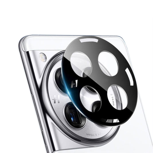 Skyddande film för bakre kamera Techsuit för OnePlus 12, härdat glas, svart