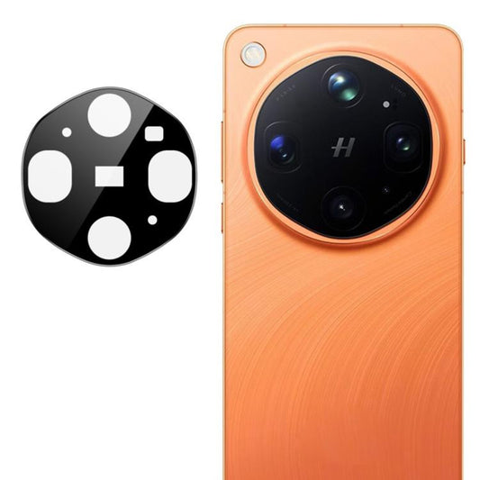 Skyddsplast för bakre kamera Techsuit för Oppo Find X9 Ultra, härdat glas, svart