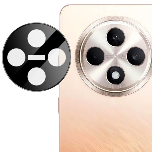 Skyddande bakre kameraskydd Techsuit för Oppo Reno12 FS 5G / Reno12 FS 4G / Reno12 F 4G / Reno12 F, härdat glas, svart