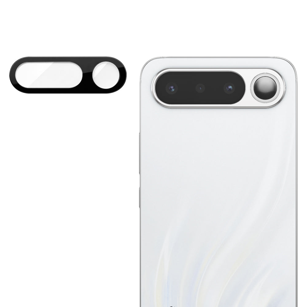 Skyddsplast för bakre kamera Techsuit för Realme 16, härdat glas, svart