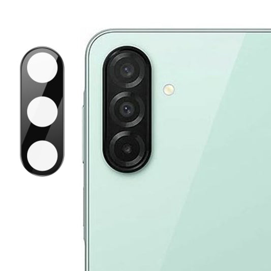 Skyddsfodral för bakre kamera Techsuit för Samsung Galaxy A26 A266, härdat glas, svart