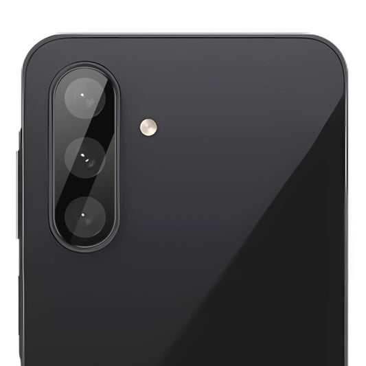 Skyddsfodral för bakre kamera Techsuit för Samsung Galaxy A26 A266, härdat glas, svart