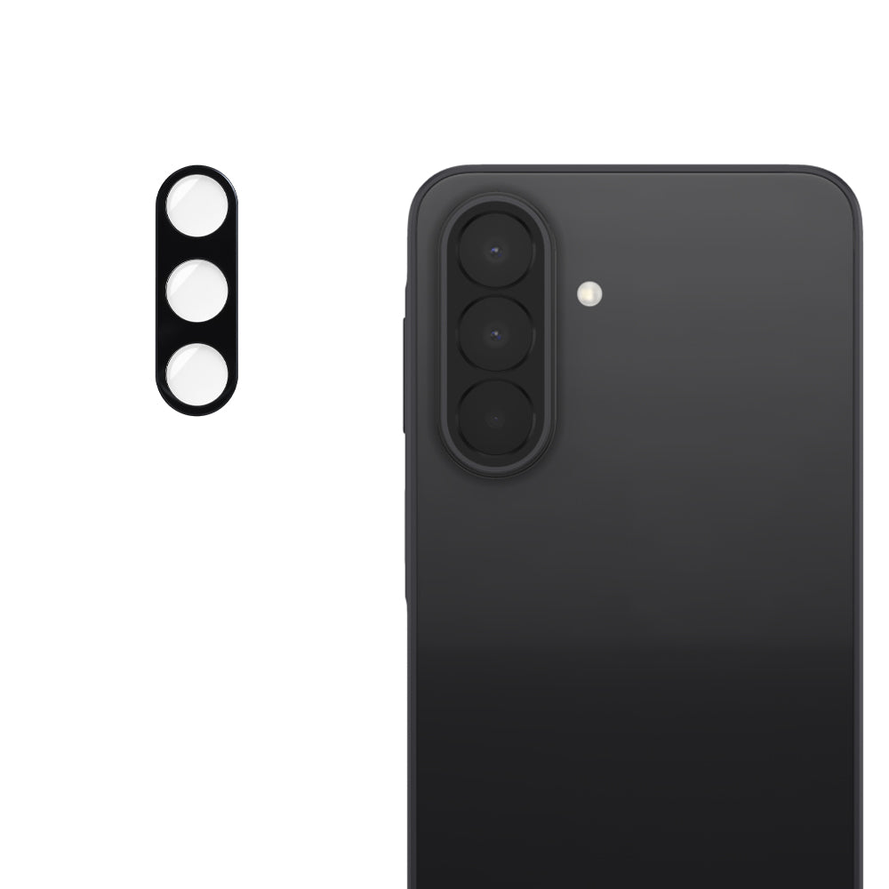 Techsuit skyddsfilm för bakre kamera till Samsung Galaxy A27 5G, härdat glas, svart