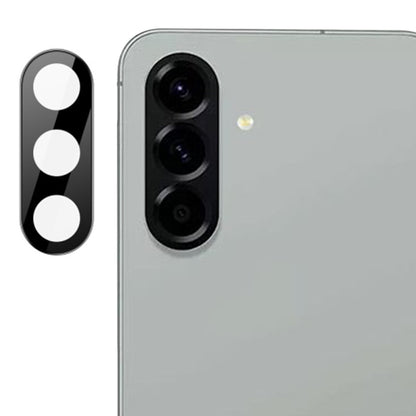 Skyddande bakre kameraskydd Techsuit för Samsung Galaxy A56 A566, härdat glas, svart