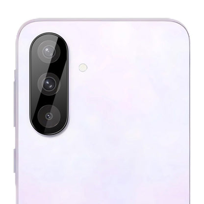 Skyddande bakre kameraskydd Techsuit för Samsung Galaxy A56 A566, härdat glas, svart