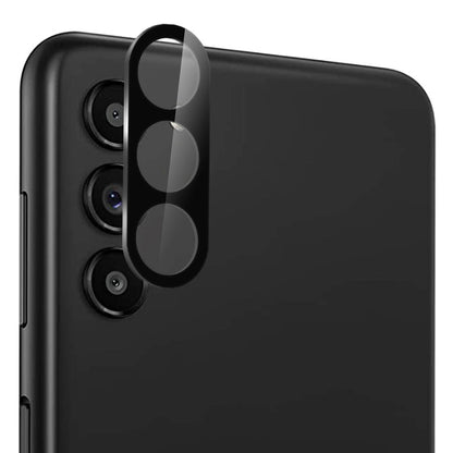 Skyddsfodral för bakre kamera Techsuit för Samsung Galaxy S24+ S926, härdat glas, svart